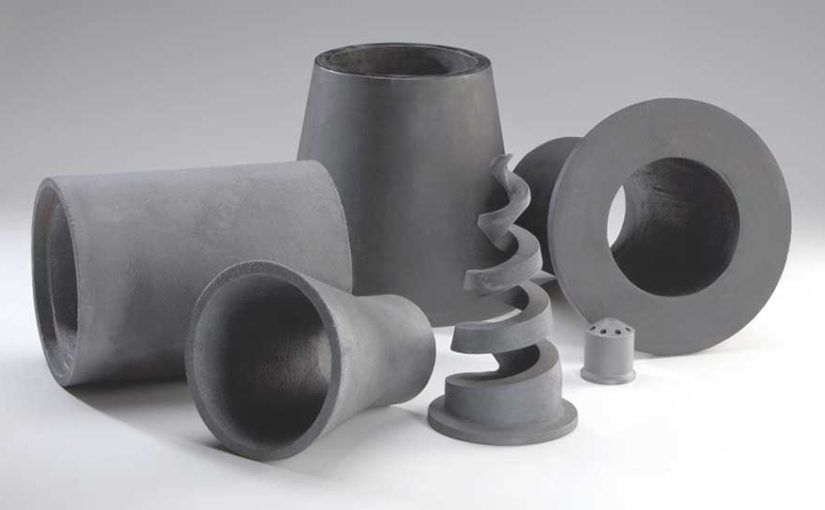Черный карбид кремния 1-2 мм для керамики SiC  -1-