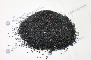 Black Silicon carbide F24 abrasive grain -1-