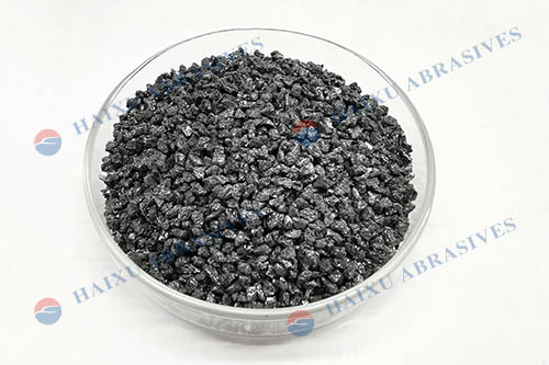 Черный карбидокремниевый песок 1-3 мм  -1-