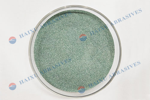 Bronz püskürtme için yeşil silisyum karbür F150 64C  -1-