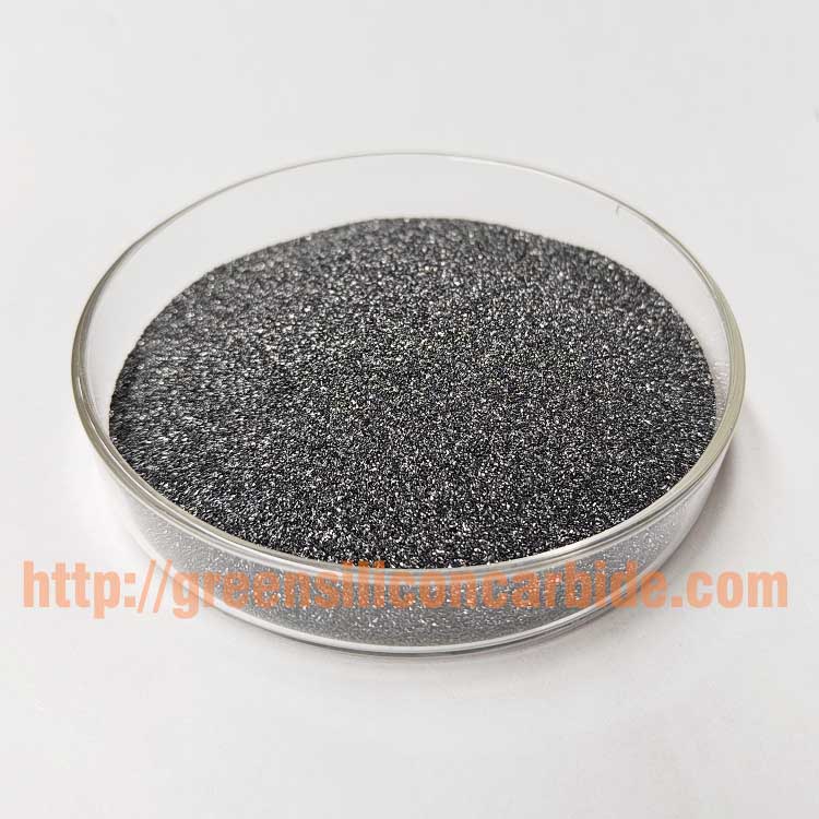 98% Silicon carbide #60 grit for blasting Aluminum die casting APPLICATION -2-