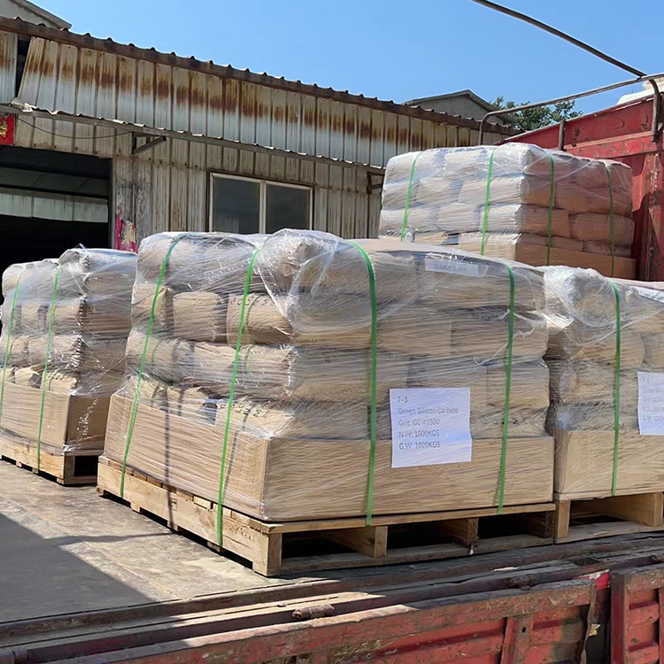98.5% Green SiC GC 1000# GC 1200# Powder | Green Silicon Carbide - HAIXU